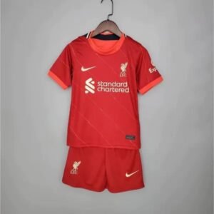 Liverpool 2021-22 Home Kids Set